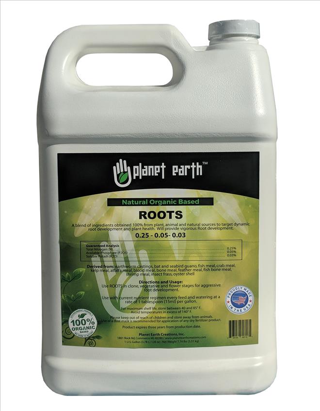 PLANET EARTH ROOTS INNOCULANT GALLONS ONLY